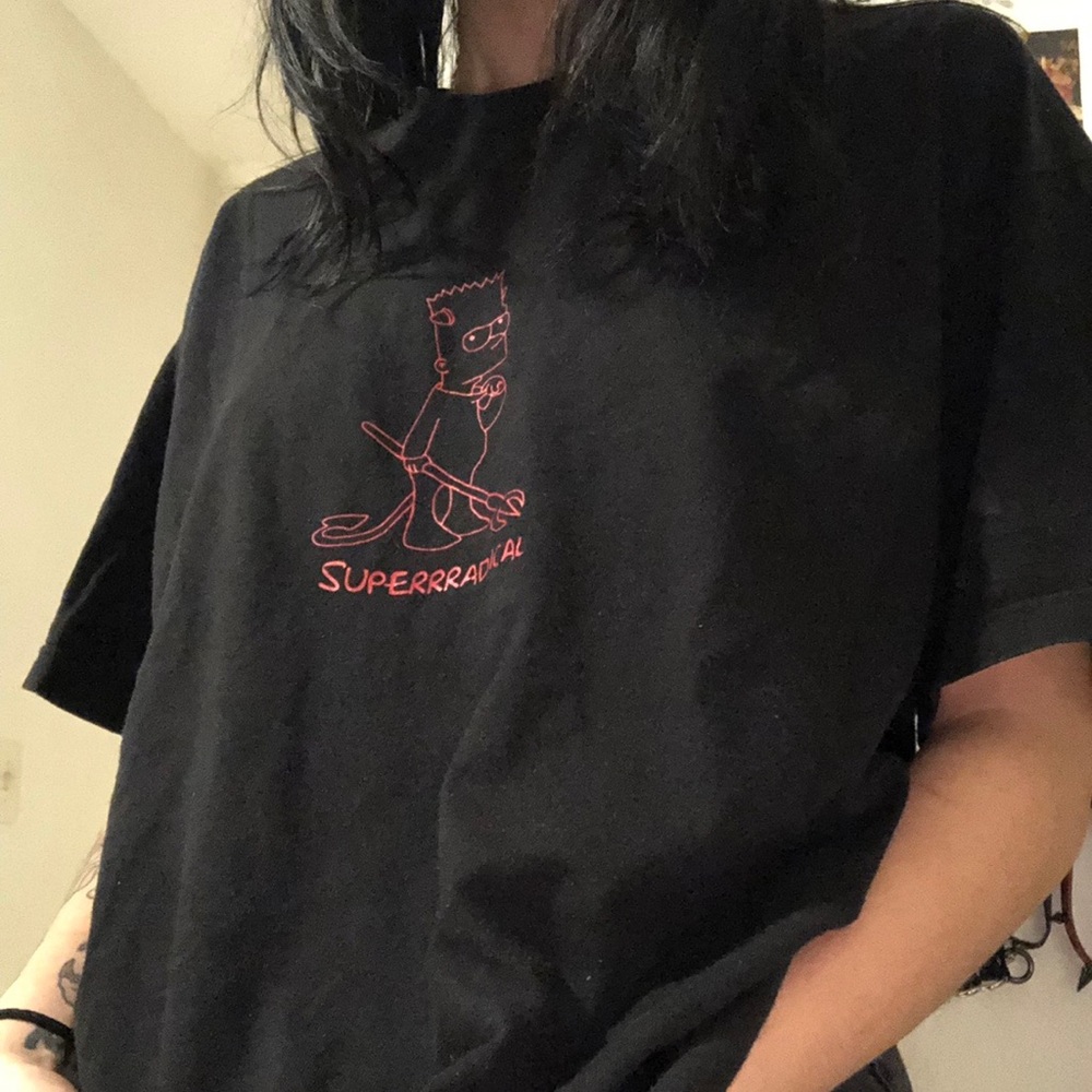 Superrradical Bart Simpson Tee